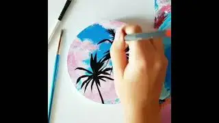 Relaxing Painting | Creative Art Time- Lapse | Calming Music