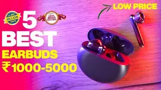Earbuds Under 1000 -5000 in Amazon Deals ⚡5 Best Earbuds Under 5000 in 2023