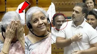 Finance Minister Nirmala Sitharaman Reaction To Rahul Gandhi Speech In Parliament | News Buzz