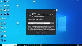 how to install Ms sql server in windows 10