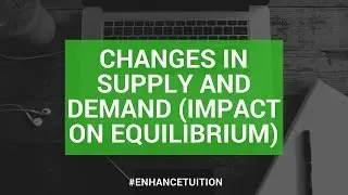 Changes in Equilibrium: Shifts of Demand and Supply