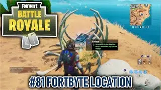 Fortnite #81 Fortbyte Location! - Fortnite Battle Royale! (Battle Royal Season 9)