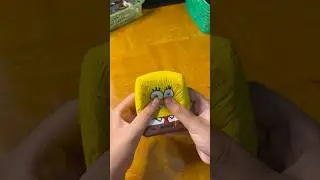 MAKE SQUISHY FROM 1 METER SPONGE (SPONGBOB)