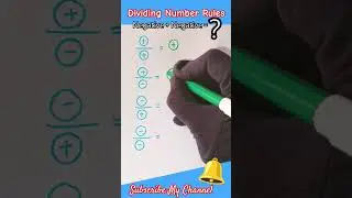 Sign Rules for Maths🤓| Basic Maths Rule for Plus➕➖ Minus#arithmetic#trending#ytshorts#shortsfeed