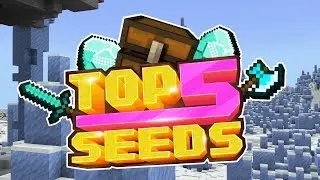 TOP 5 MINECRAFT ICE SPIKES SEEDS! (Pocket Edition, Xbox One, Switch, W10)