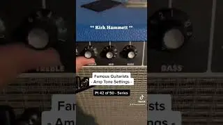 Famous Guitarists - Amp Tone Settings