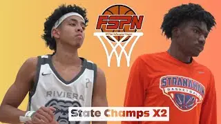 2025 Thanksgiving Classic State Champs Battle Riviera Prep. vs Stranahan #fspn #basketball #fyp 