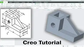 CREO tutorials for beginners | Tutorial 2