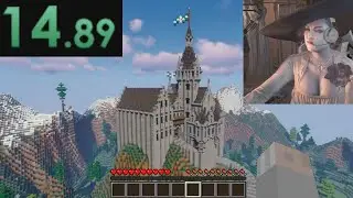 Lady Dimitrescu Speedruns Minecraft