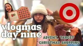 Vlogmas Day Nine - Target Christmas Shopping - Starting Advent Calendars (Myself & Pets)