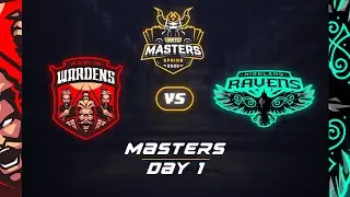 SMITE Masters: Day 1 Kaolin Wardens VS Highland Ravens