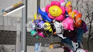 Balloons for Children at Fair Downtown - Pond5 Stock Footage