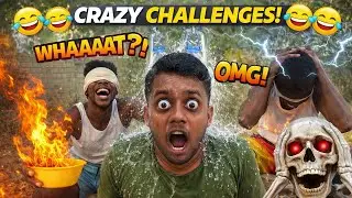 Blindfold Funny Challenge 😂 | Water Surprise Gone Wrong 😱 | Full Comedy Video