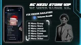 SC BOT WA TERBARU || FIX ERROR BAILEYS || BOT STORE AKTIF 24 JAM || BISA BUAT JUALAN || NO ENC 100%