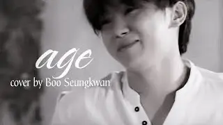age cover by boo seungkwan (with eng lyrics) (nana tour)