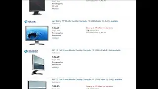 CHEAP LCD monitors for sale by Discount Computer Depot via eBay