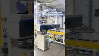 Solar Glass Finished Product Defect Online detection System #defectdetection #machine#solarglass