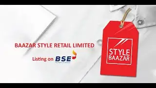 Listing Ceremony of Baazar Style Retail Limited at BSE