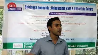 Addressing Refugee Problem: Bangladesh's Response and Global Concerns on Rohingya Issue