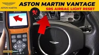 SRS AIRBAG Диагностика и сброс настроек Aston Martin Vantage (и других моделей Aston) Foxwell NT5...