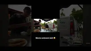 Monte verbrennt sich extrem 😱😮&zwj;💨 #shortvideo #funny #lustig #memes #deutschland