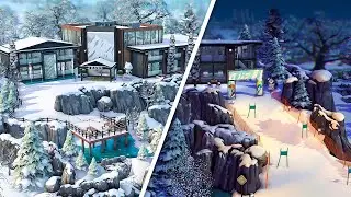 Spa and Ski Resort ❄️ [2/2] \\ The Sims 4: Speed Build