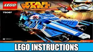 LEGO 75087 Instructions - Legends - Anakin's Custom Jedi Starfighter - Star Wars