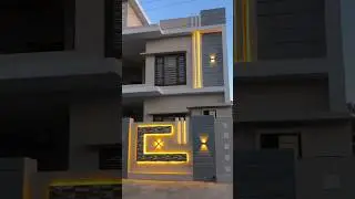 Best elevation lighting design / modern profile design #house #profile #light #lightingfixture #acp