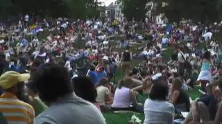 Orchestra in Clark Park