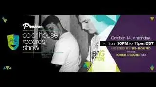 Tomek & Secret - Color House Records@Proton Radio 2013 October 14.