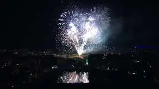 Feu d'artifice du 14 juillet 2015 - Montpellier