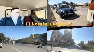 I like mini Cooper 🤩 ||Jagado thai Gayo ￼😳😱#minivlog#viral #truckdriver #minicooper#vlog 