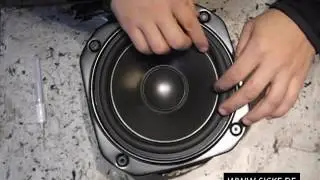 Onkyo - SC-760 W-2088A  Bass Woofer Sicke Surround Schaumstoffsicke Reparatur Refoam defekt