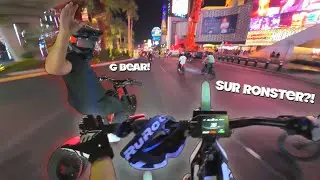 Meeting Sur Ronster in Vegas!!! - Sur Ron Mega Ride *WORLD RECORD*