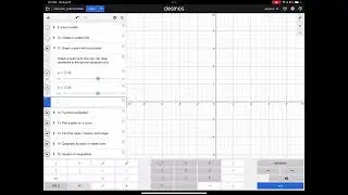 Desmos, Level II: 11. Graph a point with constraints