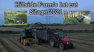 Can the 6850 hack the big lumps!! ~ Hillside Farm silage 2021