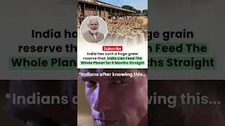 India&rsquo;s Grain Power 🌾 | Enough to Feed the Whole World for 6 Months! |#shorts #shortsfeed #youtube