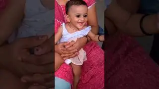 Baby Smiles Brightly When Nani Calls 👶💞 | Heartwarming Moment! #cute