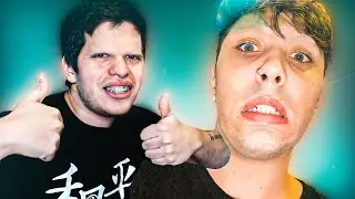 NOS AFEITAMOS UNA CEJA?😱👀 CARRERA y EL DEMENTE en Navajas