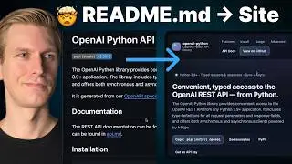 This Python + Next.js Supacombo May Be The Ultimate Tech Stack (+ My README Site AI Generator)