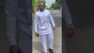 tunique complet pour les hommes, mod&egrave;les en blanc chic et tendance 2024#africandress #fashion #grwm