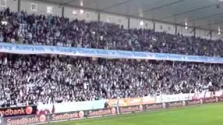 SM-Guld 2010 Malmö FF sista matchen , Framåt Malmö, Heja di blåe