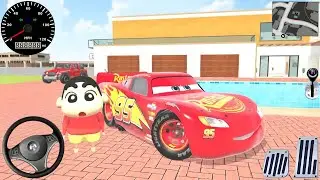 Shinchan Buys Lightning McQueen Car | Indian Theft Auto Simulator - Android Gameplay