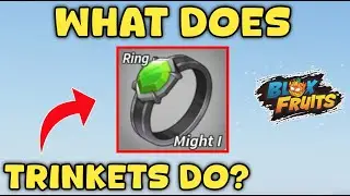 Что делают безделушки в Blox Fruits? | Как использовать безделушки в Blox Fruits | Roblox