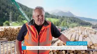 Fördertechnik von Scheuch COMPONENTS – Nachhaltige Holzwertschöpfung bei Resurses SA, CH