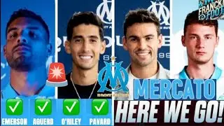 JT OM Mercato 🚨 Pavard Aguerd O'Riley Emerson Here WE GO 🔥 On fait le Bilan + Objectif Saison #om 