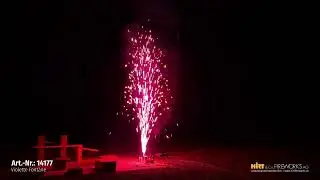 14177 - Violette Font&auml;ne | Hirt & Co. Fireworks AG / Feuerwerksverkauf.ch