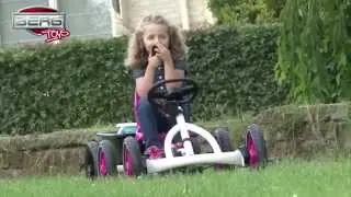 Berg Buddy Orange Pink Kid's Pedal Ride On Go Kart