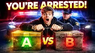 You&rsquo;re Arrested &mdash; Choose Your Prison Fate (A or B Choice Story)