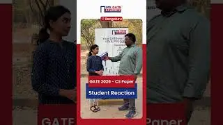 Экзаменационный бланк был сравнительно лёгким! Реакция студентов на GATE 2026 #короткиезаметки
